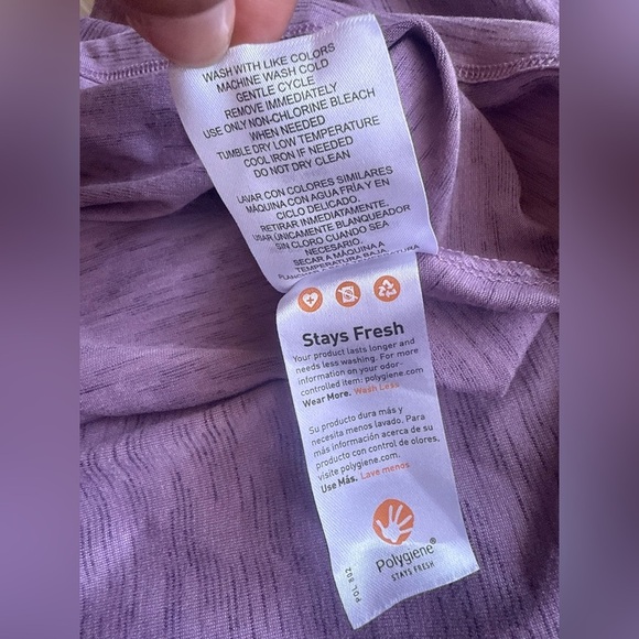 Mondetta Women's Top  Active Crewneck Tee  Purple Size M Sports Athletic Light - Picture 7 of 16